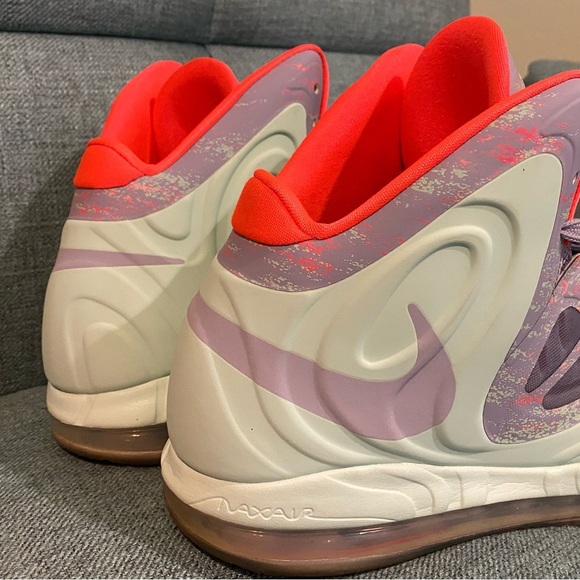 NIKE AIR Max Hyperposite Mens Shoes Artic Green SKU 524862 302 Size 12 - Picture 5 of 11